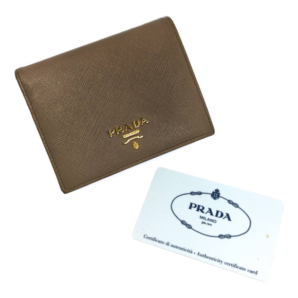 Prada Bifold Wallet Beige - Picture 10 of 10